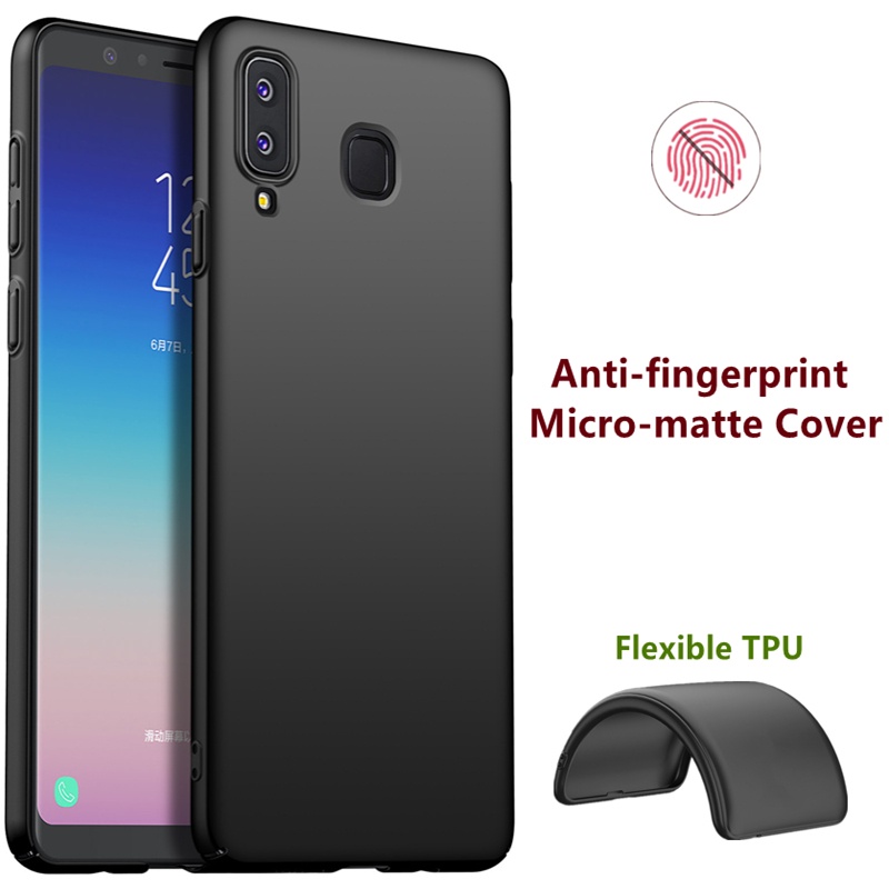 Dành Cho Samsung Galaxy A8 Star 6.3 inch SM-G885F G885Y G885S G8858 TPU Linh Hoạt Tối Giản Silicon C
