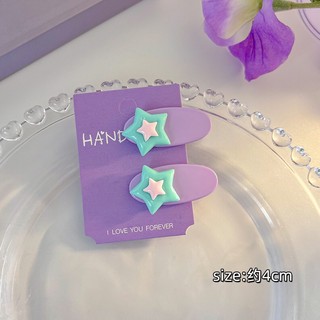 Kẹp Tóc Màu Tím Thời Trang Cho Nữ