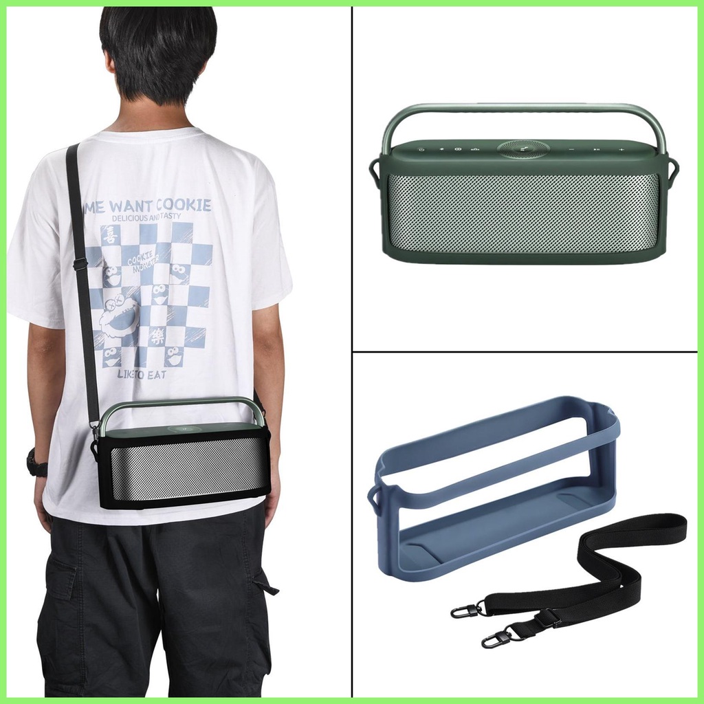 Hộp đựng loa không dây cho Soundcore Motion X600 Vỏ bảo vệ da silicon mềm chống bụi với tốc độ có th