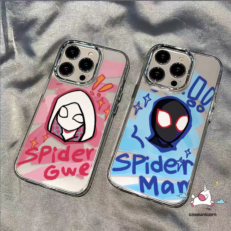 Thời Trang Ốp Điện Thoại In Hình Spiderman Cho iphone 7plus 15 13 14 11 12 pro max 8plus 6 15 6s 8 7 plus xs max xr x se 2020