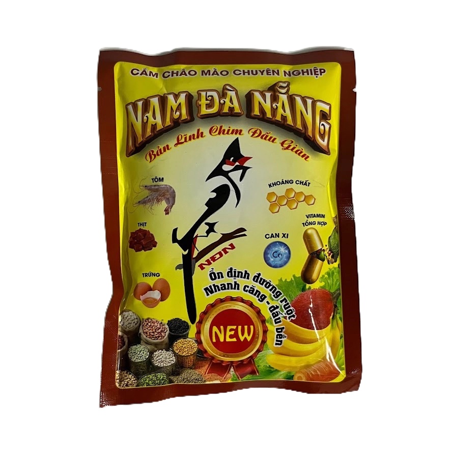 Cám Chào Mào Nam Đà Nẵng đấu, đấu Vip, Mộc thuần gói 200g Chính hãng Kabosa