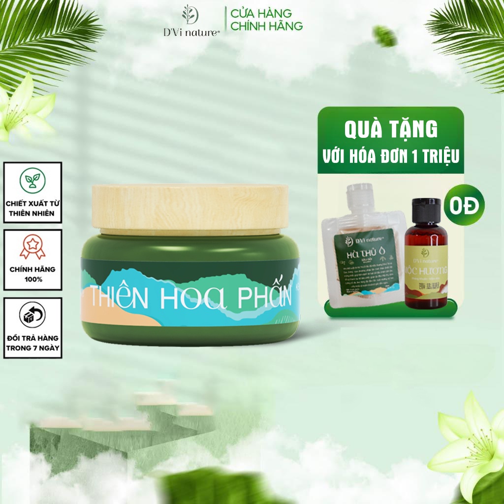 Kem Dưỡng Da Thiên Hoa Phấn D’Vi Nature