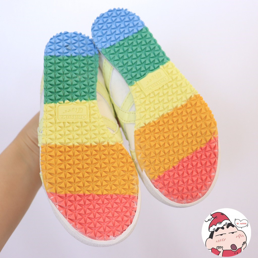 Giày Thể Thao daigou asics onitsuka tiger Phong Cách Hàn Quốc Cho Bé