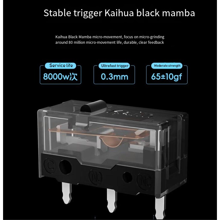 Chuột Chơi game metapanda01 Không Dây / bluetooth / 2.4g