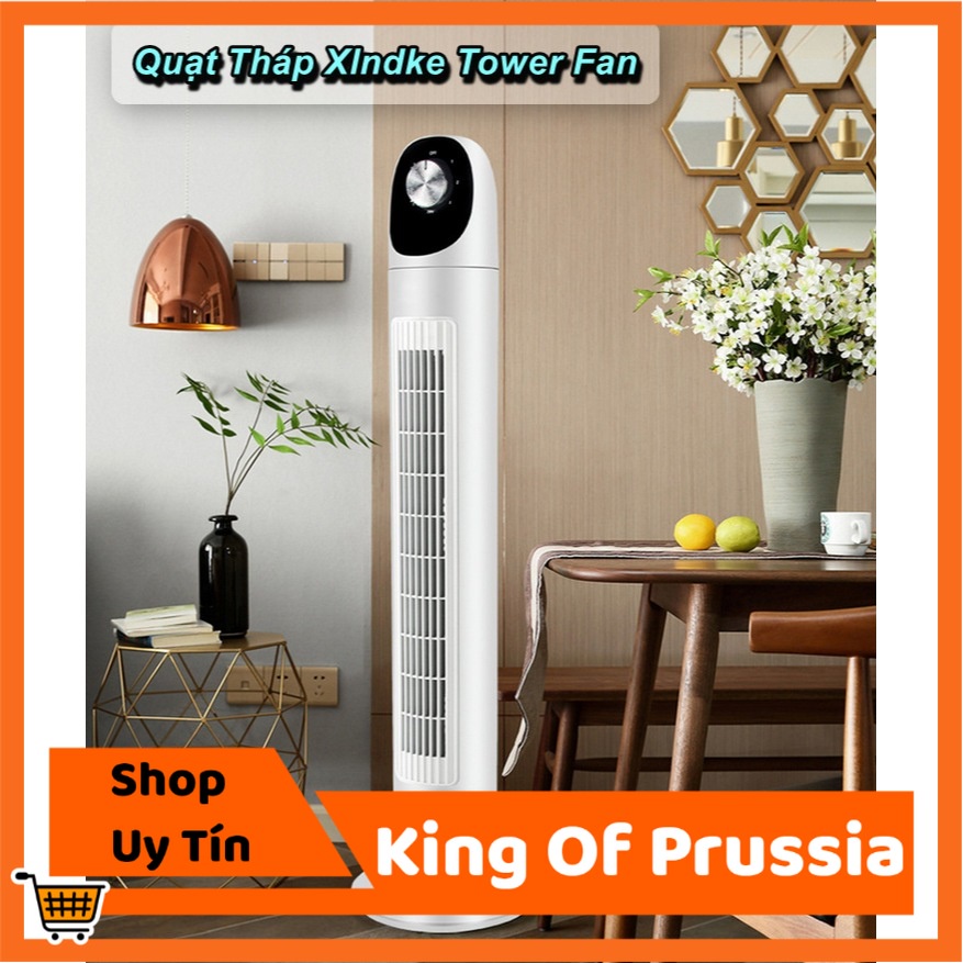 [HCM] - Quạt Tháp Xlndke Tower Fan Công Suất 45W , 3 Cấp Độ Thổi - King Of Prussia