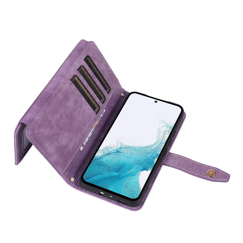 Phù Hợp Bao Da Điện Thoại Có Khóa Kéo Cho Iphone 15 15promax 14promax 13 12 / 12pro Ốp