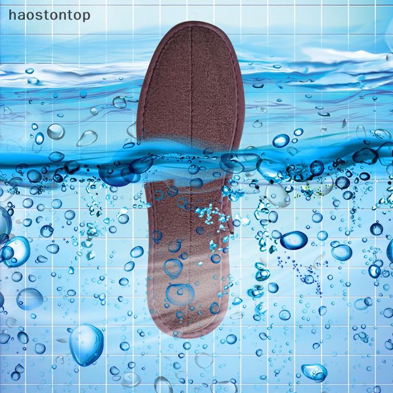 Haostontop Đế Lót Giày Sưởi Ấm Mùa Đông Sạc usb Tiện Dụng vn