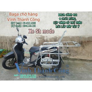 Baga chở hàng có 2 cánh cỡ lớn, 4 trong 1 đa chức năng.