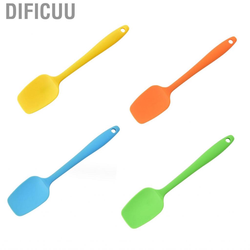 Dificuu Baking Spatula  Comfortable Grip Versatile Silicone Cooking for Kitchen