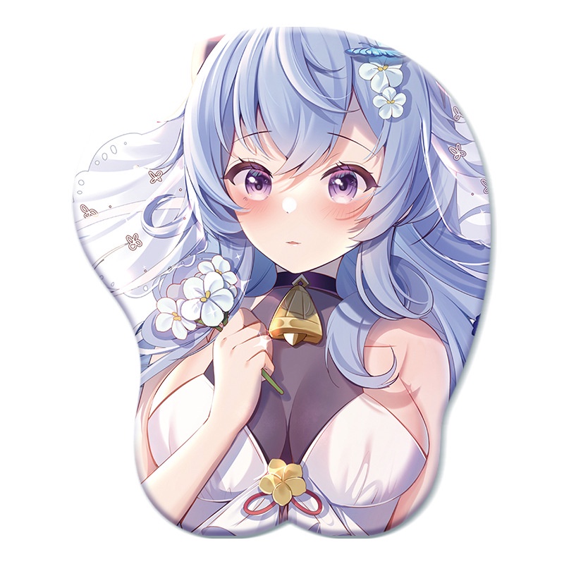 Miếng Lót Chuột Máy Tính g05 genshin 3d Bằng Silicon Mềm Thoải Mái