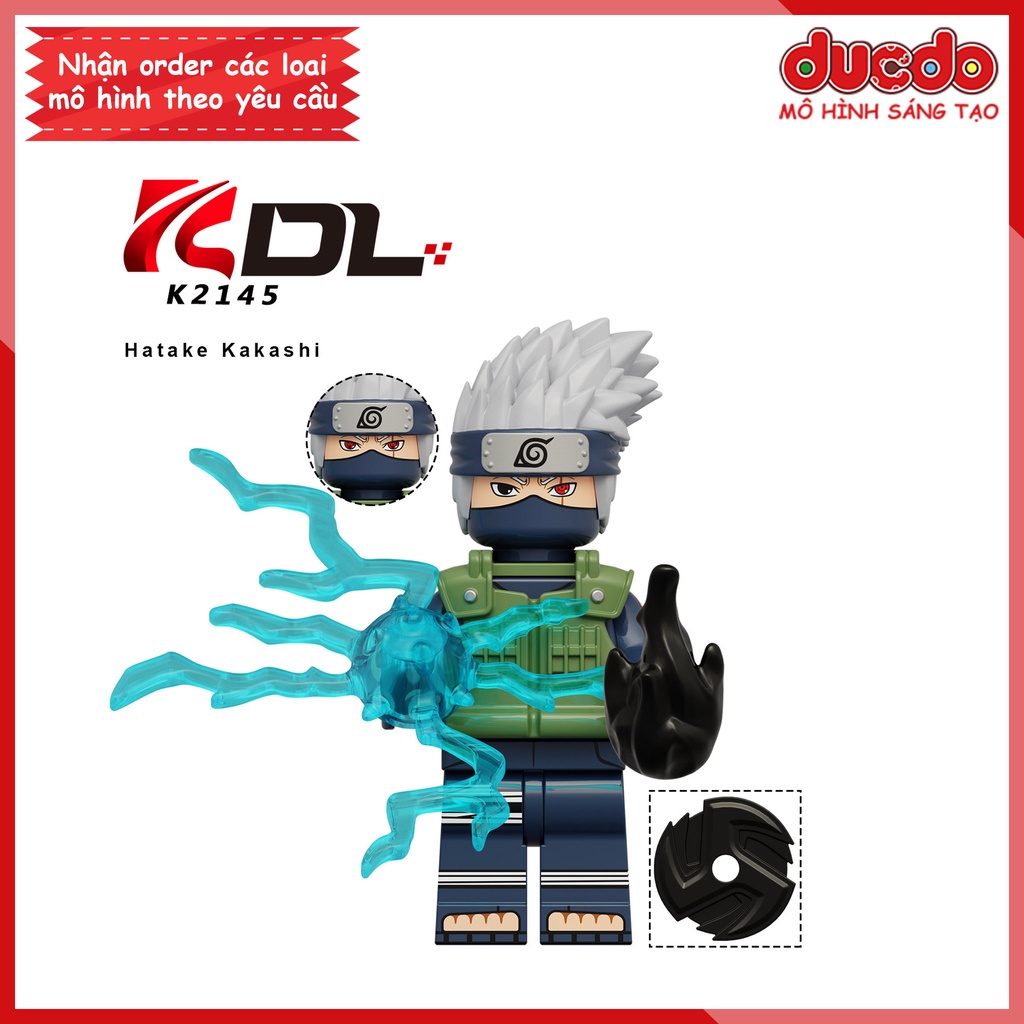 Minifigures các nhân vật trong Naruto Hokage Asuma Kurenai - Đồ chơi Lắp ghép Xếp hình Mô hình Mini Koruit KDL819