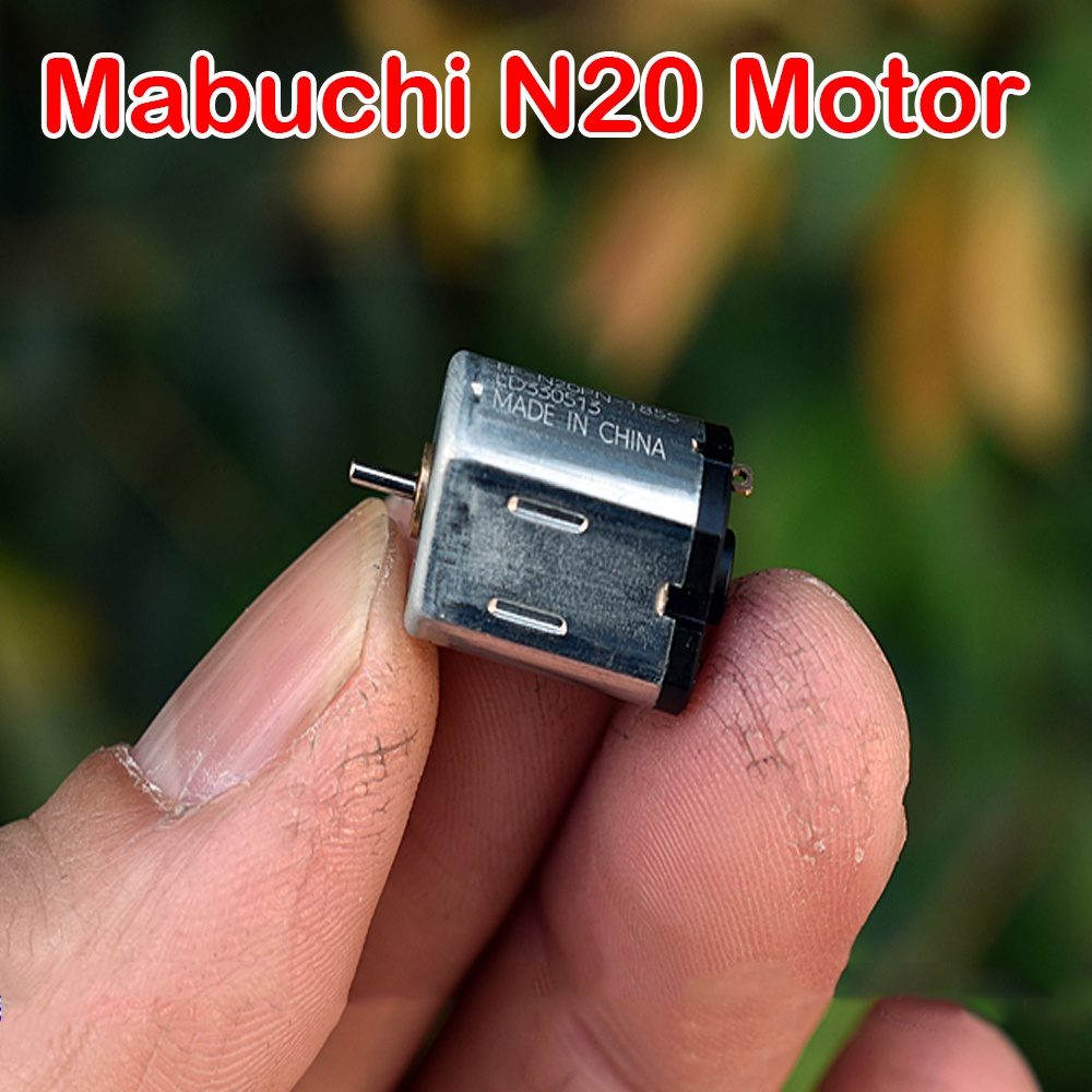 Mabuchi Mô Tơ mini n20 10mm * 12mm Tốc Độ Cao dc1.5v 20000rpm n20-1855Rpm Tự Làm Cho Tàu Thuyền Đồ C