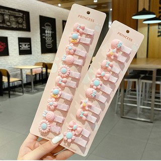 Set 10 Kẹp Tóc mini Dễ Thương Cho Bé
