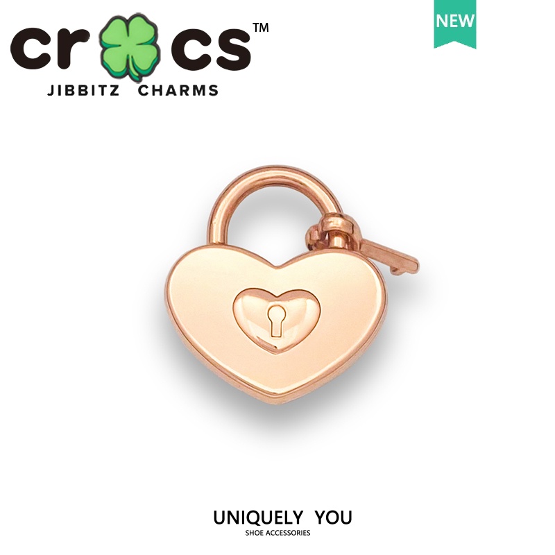 Vòng Cổ Kim Loại Mặt Hình Giày crocs Đính Đá Hồng Dễ Thương