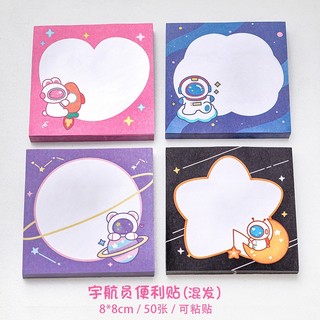 Giấy Note Gấu Trúc /Note Phi Hành Gia - Giấy Note Cute - Giấy Note - Giấy ghi chú