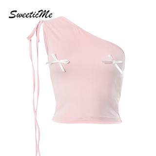 Áo tank top lệch vai thời trang 2024 quyến rũ cho nữ