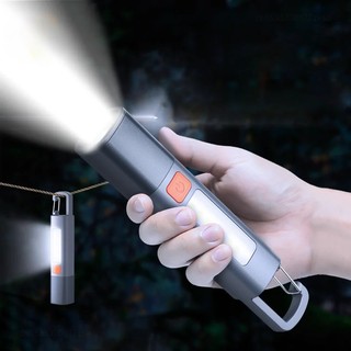 Đèn pin khẩn cấp di động ánh sáng mạnh với ánh sáng lửa cho nhà ở / ngoài trời