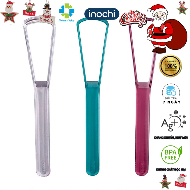 Bộ 3 dụng cụ cạo lưỡi  cao cấp chính hãng Inochi