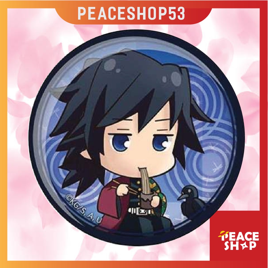 Huy hiệu Kimetsu No Yaiba Lấp Lánh Huy Hiệu Anime Kimetsu No Yaiba Demon Slayer Phụ Kiện Anime Manga Ver 2 HH08