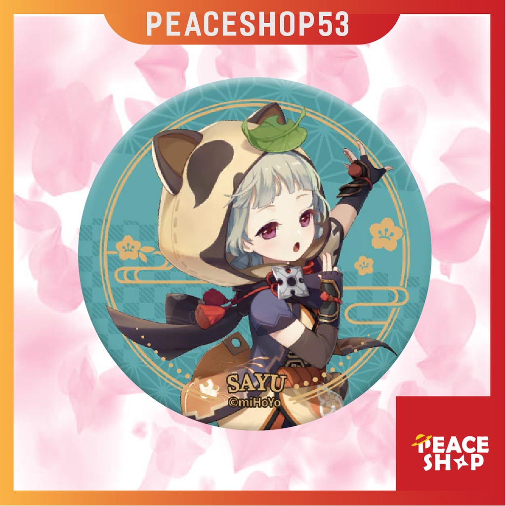 Huy hiệu Genshin Impact Inazuma Lấp Lánh Huy Hiệu Game Genshin Impact Phụ Kiện Anime Manga Ver 10 HH13