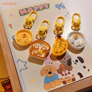 Móc khóa hình thức ăn sáng tạo dễ thương