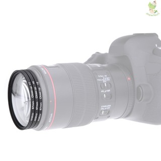 Bộ Lọc Ống Kính Macro 58mm Andoer 58mm + 1 + 2 + 4 + 10 Kèm Túi Đựng Cho Canon Rebel T5i T4i EOS 1100D 650D 600D DSLRs Dop1-122
