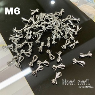 Charm gắn móng tay nơ M6