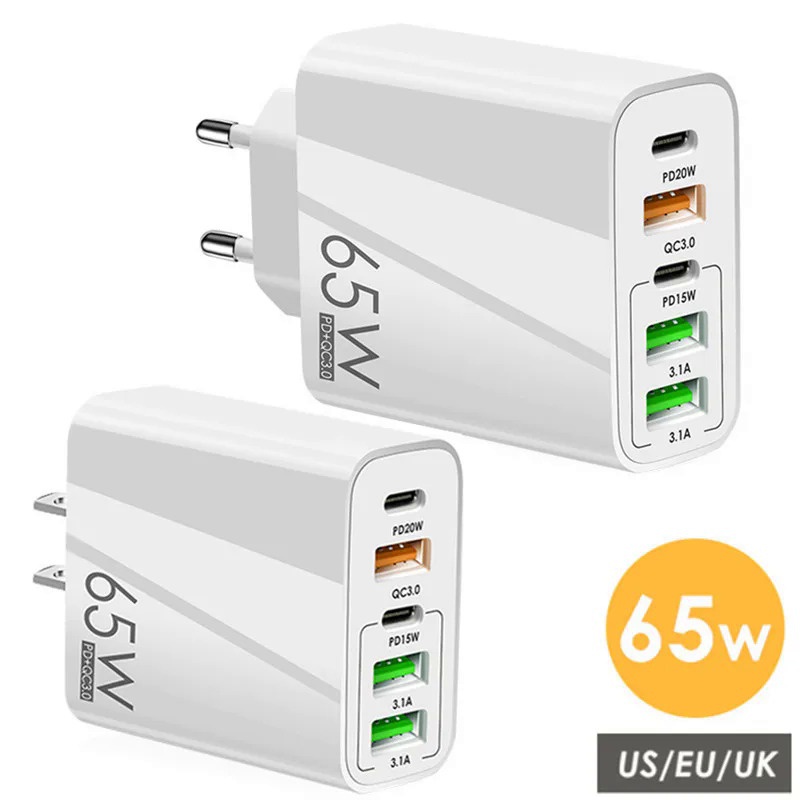 Củ Sạc Nhanh QC3.0 POCO Cổng USB C 65W