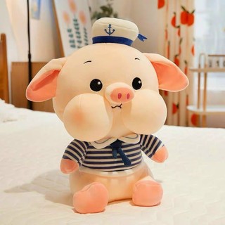 Sự hòa quyện giữa dễ thương và quân đội - gấu bông lợn hải quân
