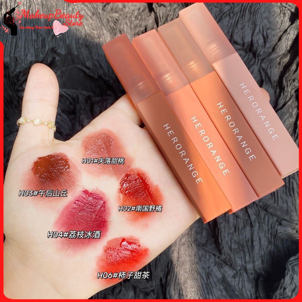 Son Kem Lì HERORANGE Thân Vuông MS 256