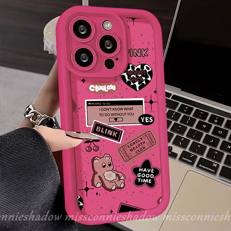 Ốp Điện Thoại Màu Kẹo Dễ Thương Cho IPhone 15 13 7Plus 11 14 12 Pro Max XR X XS Max 8 6 7 15 6S Plus SE 2020