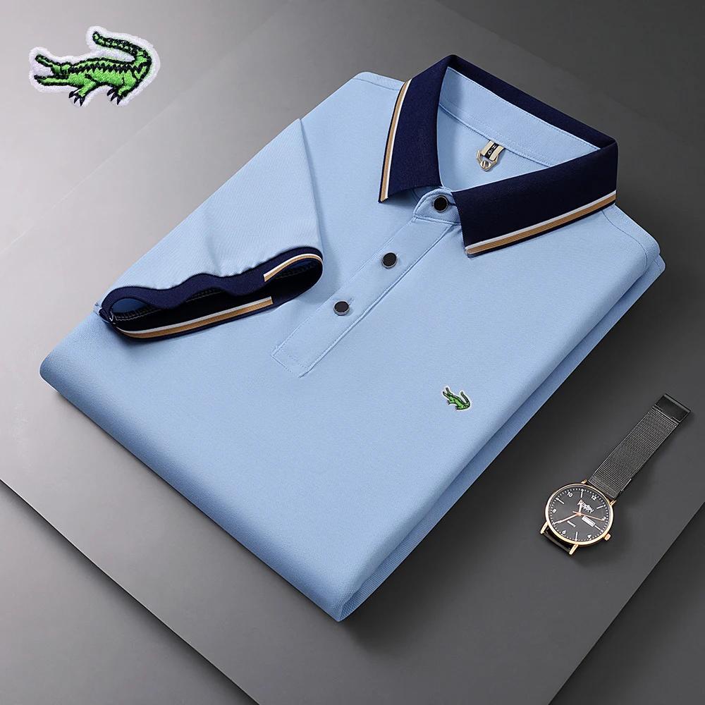 Cartelo Áo Thun Polo 40% Cotton Thoáng Khí Thêu Họa Tiết Thời Trang Xuân Hè Cho Nam