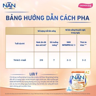Sữa Nan A2 InfiniPro 800g số 3 (2-6 tuổi)