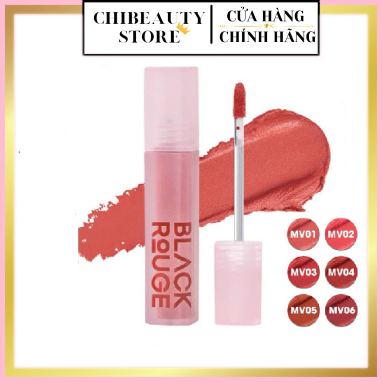 Son Black Rouge Muddish Cushion Velvet MV01-MV06