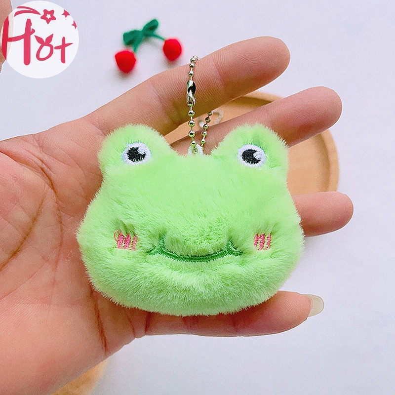 Jr Móc Khóa Hình Thú Nhồi Bông Mềm Mại Đáng Yêu