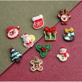 Charm hoạt hình noel giáng sinh 2024 | trang trí móng tay
