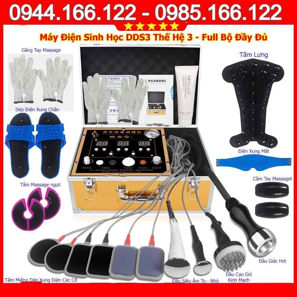 Máy điện sinh học thế hệ 9, Bản tiếng việt dễ sử dụng, Máy điện sinh học dds3