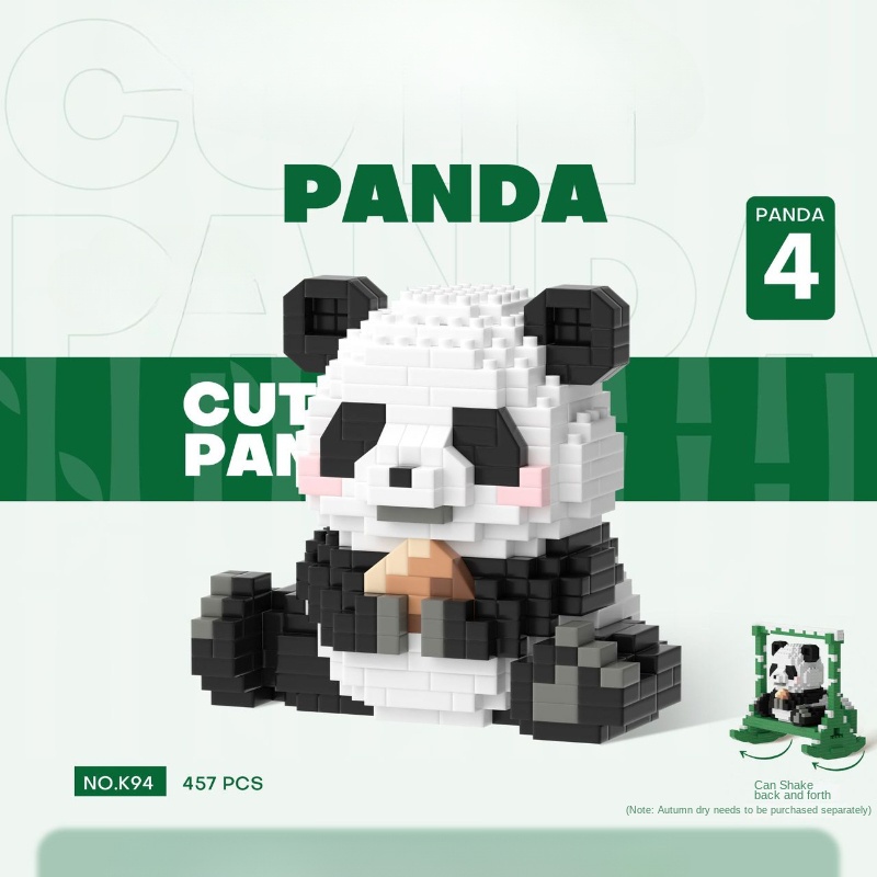 Bộ Đồ Chơi Lắp Ráp Gấu Trúc k91-k95