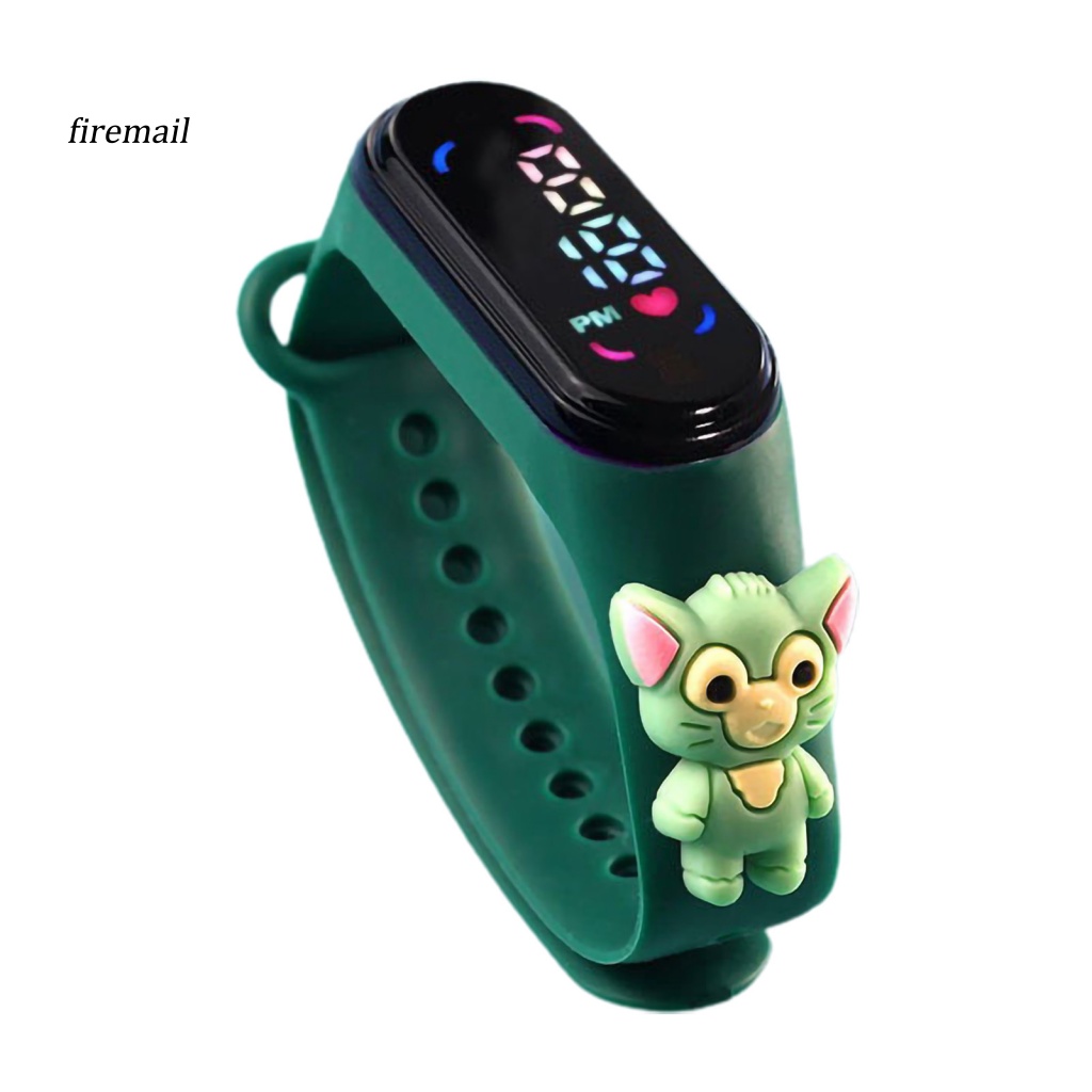 M7 Đồng Hồ Đeo Tay Kỹ Thuật Số led Cảm Ứng Phát Sáng Chống Nước Hình Búp Bê Hoạt Hình anime Cho Trẻ Em