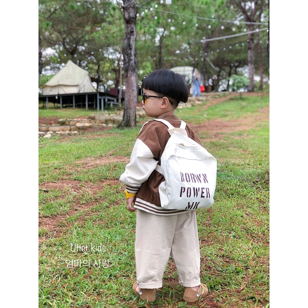 BALO PHONG CÁCH HÀN QUỐC CHO BÉ GÁI VÀ BÉ TRAI MANG ĐI HỌC ĐI CHƠI