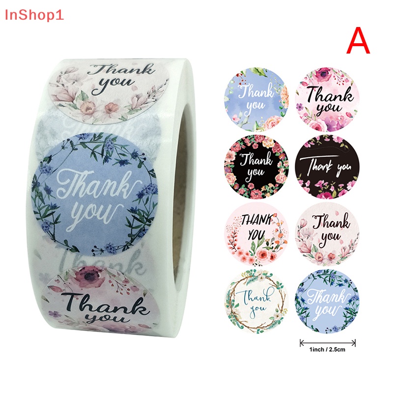 Cuộn 500 Nhãn Dán thank you