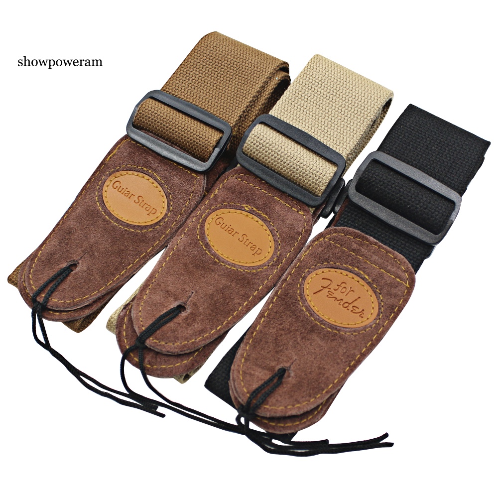Spm Dây Đeo Đàn guitar Điện / guitar bass Bằng cotton Có Thể Điều Chỉnh