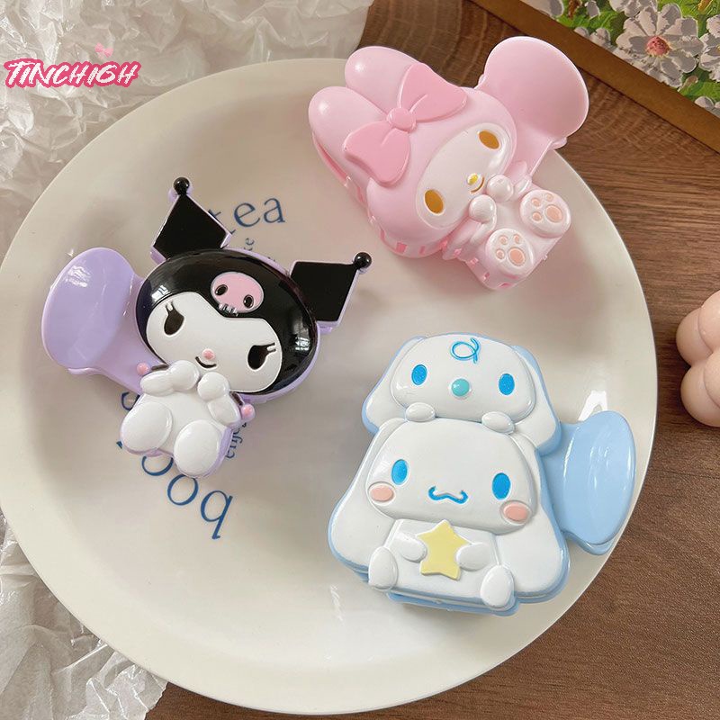 Kẹp Tóc Hoạt Hình kawaii sanrio kuromi my melody cinnamoroll Dễ Thương Cho Bé Gái
