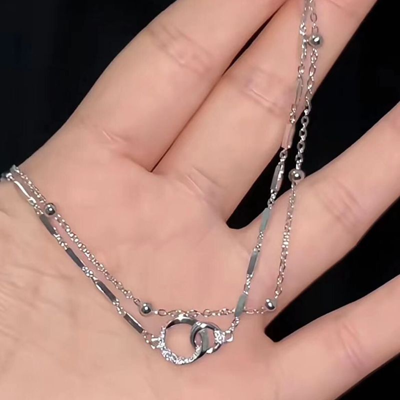 Siêu đẹp đính kim cương vòng đeo tay nữ sinh phong cách vòng đeo tay cá nhân sang trọng tay trang sức