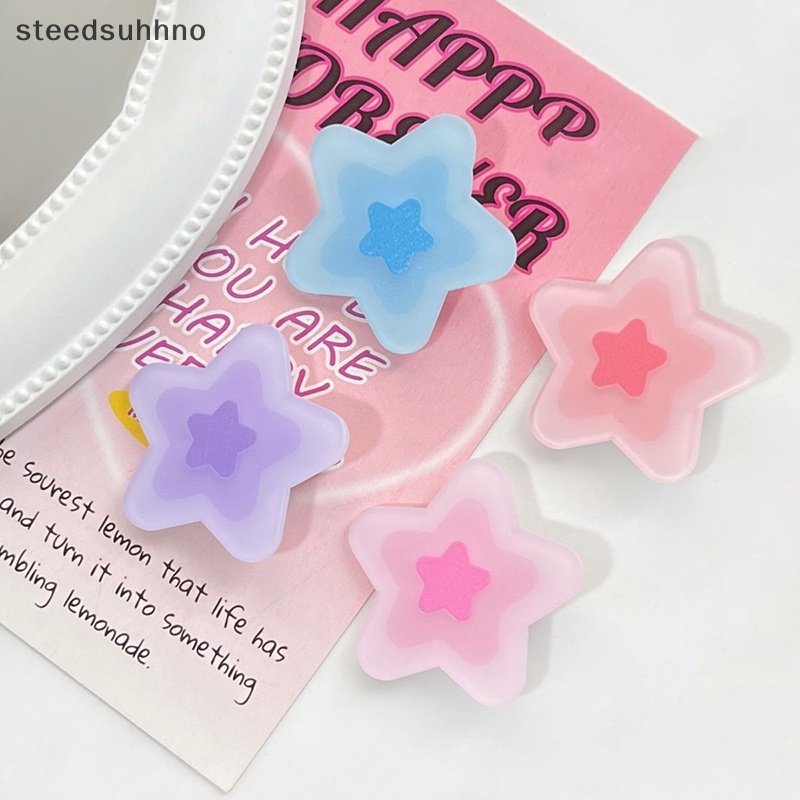 Steedsu Kẹp Tóc Ngôi Sao mini Ngọt Ngào Dễ Thương Cho Nữ hhno