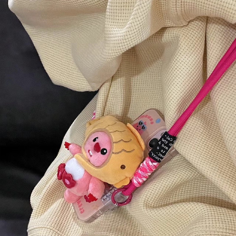 Kawaii Túi Đeo Chéo Vai Đựng Điện Thoại Di Động Tai Nghe Đa Năng Hình Cá Mập Dễ Thương Quà Tặng Du Lịch Cho Bạn Gái