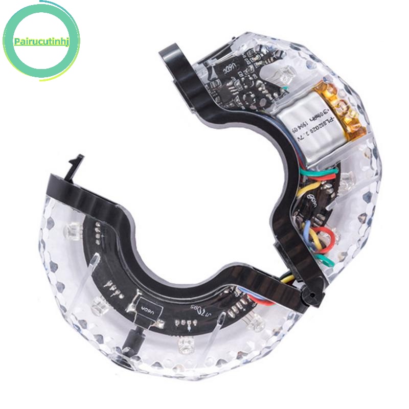 Parucutin Đèn led Nhiều Màu rgb Chống Thấm Nước Gắn Bánh Xe Đạp Có Thể Sạc Lại Bằng Cổng usb vn
