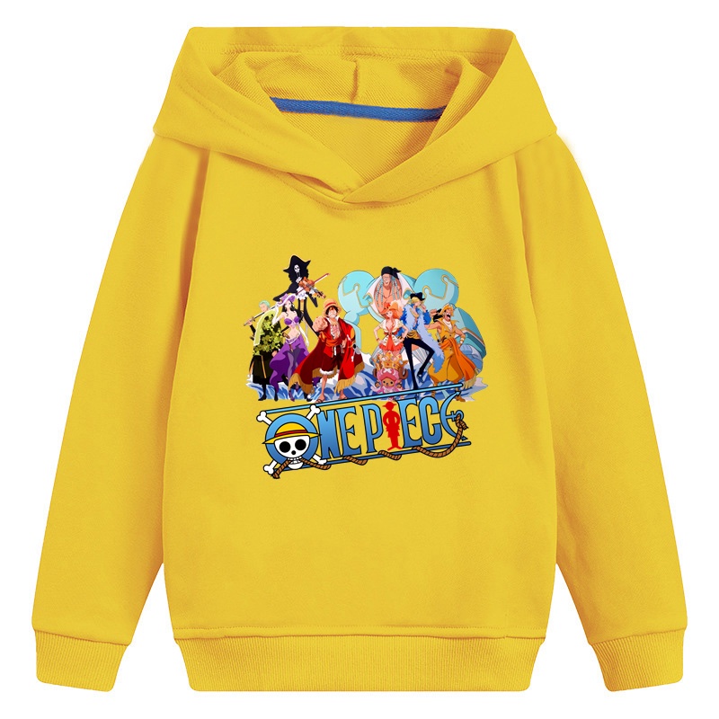 HOT Áo Hoodie In Hình luffy one piece 2023 Cho Bé Thời Trang