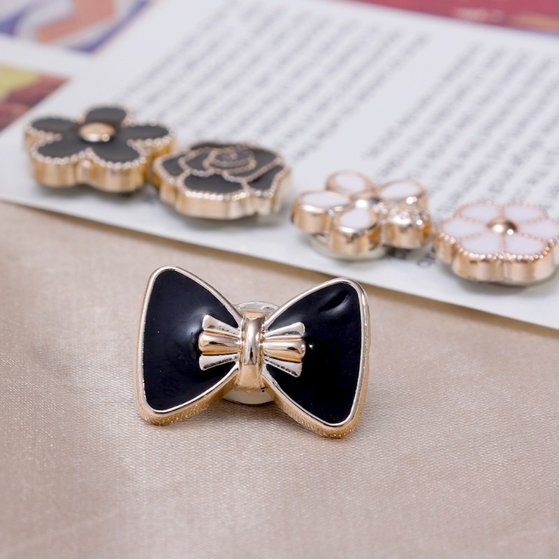 Cài Áo Từ Tính Không Để Lại Dấu Vết Hình Hoa Nơ Dành Cho Nữ