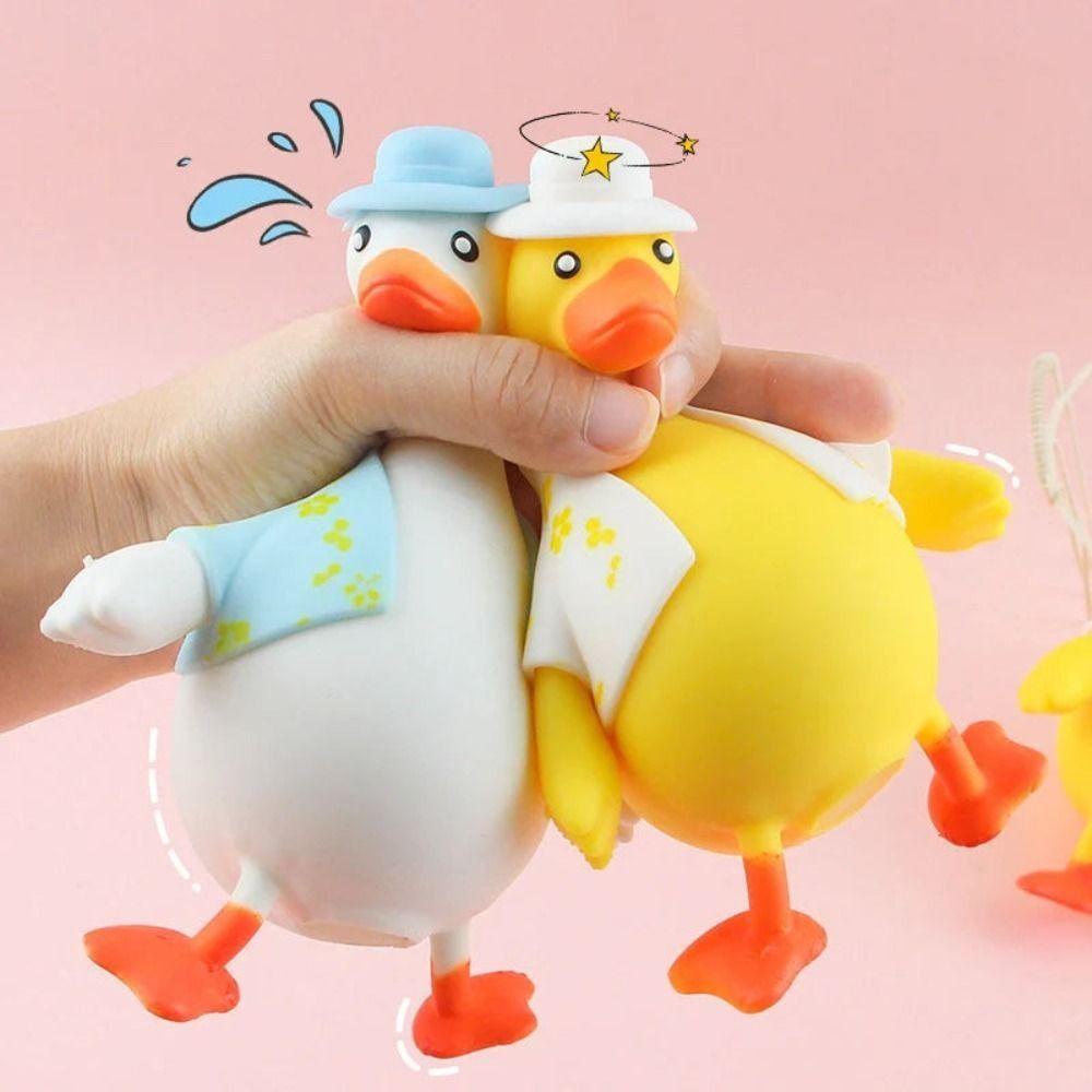 Susans Đồ Chơi Nắn Bóp Đàn Hồi Giảm stress Hình Chú Vịt Hoạt Hình